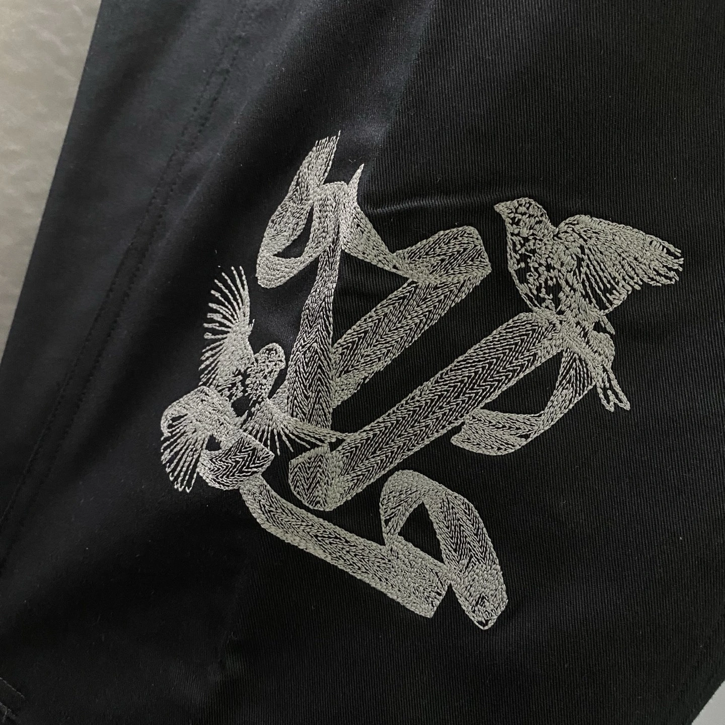 wg.luxury- 8V Birds embroidery item:E-F361D0309
